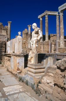 Leptis Magna, Libya, c3rd century AD. Creator: Vivienne Sharp