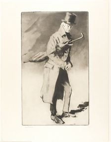 Lerand in the Role of "Rodin" in The Wandering Jew, 1903. Creator: Edgar Chahine