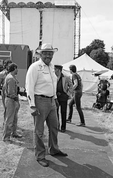 Leroy Vinnegar, Capital Jazz Festival, Knebworth, July 1982. Artist: Brian O'Connor