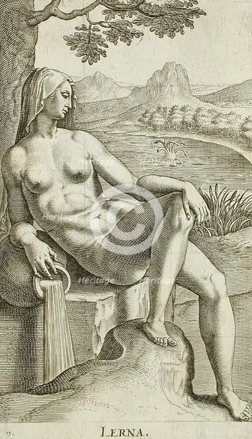 Lerna, 1587. Creator: Philip Galle.