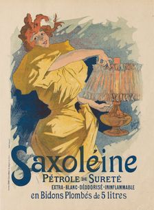 Les Maitres de LAffiche: Pl. 13, Saxoléine, 1895. Creator: Jules Chéret (French, 1836-1932)