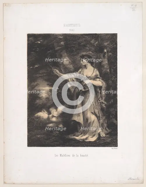 Les Maléfices de la Beauté, 1830-76., 1830-76. Creator: Narcisse Virgile Diaz de la Pena.