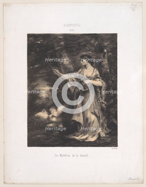 Les Maléfices de la Beauté, 1830-76., 1830-76. Creator: Narcisse Virgile Diaz de la Pena.