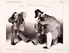 Les Mannequins Politiques. Ce jeu n'a duré que trois jours, 1834. Creator: Honore Daumier