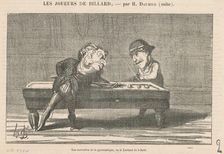 Les merveilles de la gymnastique ..., 19th century. Creator: Honore Daumier