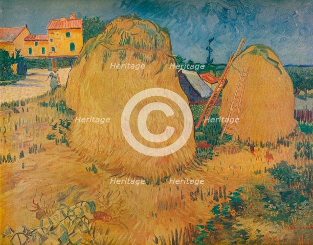 'Les Meules En Provence', 1888. Artist: Vincent van Gogh.