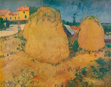 Les Meules En Provence 1888. Artist: Vincent van Gogh