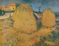 Les Meules En Provence 1888. Artist: Vincent van Gogh