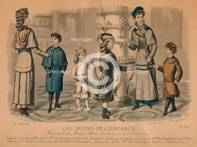 'Les Modes De L'Enfance', c1870s. Creator: D'Hermont.