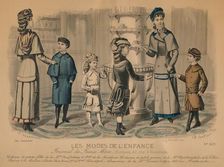 Les Modes De L'Enfance c1870s. Creator: D'Hermont