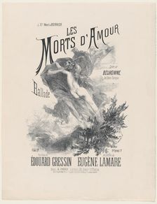 Les Morts d'Amour, ca. 1885. Creator: Eugene Carriere