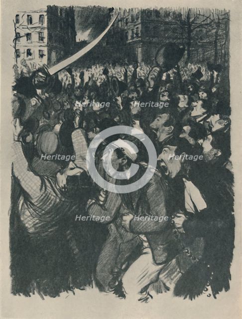 'Les Moutons De Boisdeffre', c1898, (1919). Artist: Theophile Alexandre Steinlen.