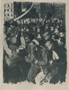 Les Moutons De Boisdeffre c1898, (1919). Artist: Theophile Alexandre Steinlen