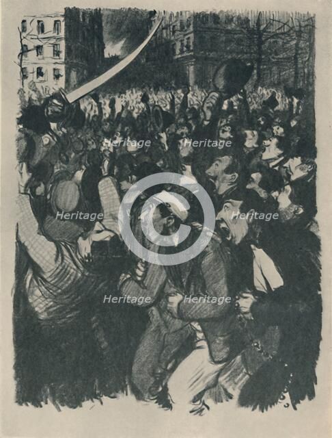 'Les Moutons De Boisdeffre', c1898, (1919). Artist: Theophile Alexandre Steinlen.