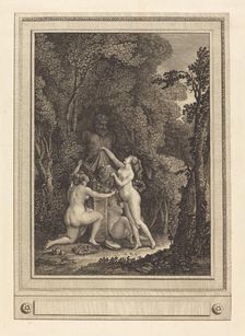Les nymphes scrupuleuses, 1784. Creator: Geraud Vidal