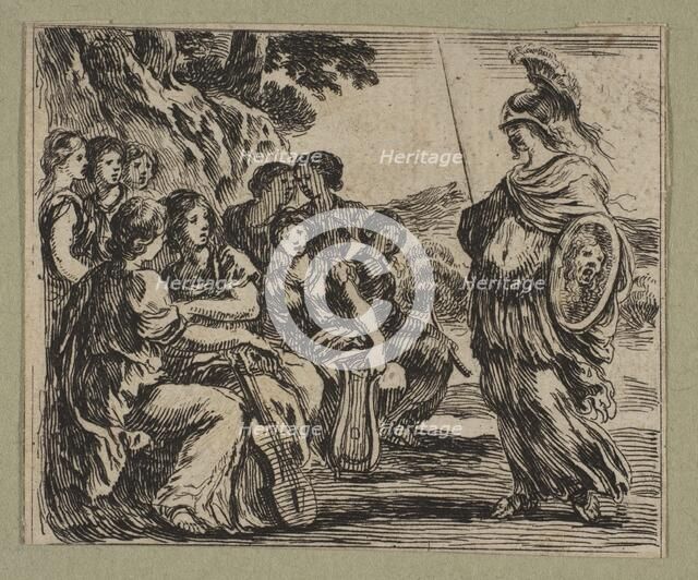 Les neuf Muses, 1644. Creator: Stefano della Bella.