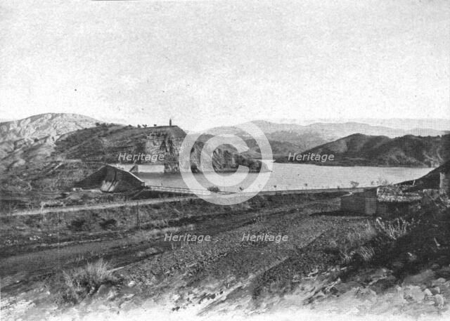 ''Les Oueds. Un barrage; Afrique du nord', 1914. Creator: Jules Gervais-Courtellemont.