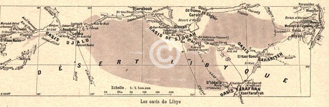 ''Les oasis de Libye; Le Nord-Est Africain', 1914. Creator: Unknown.