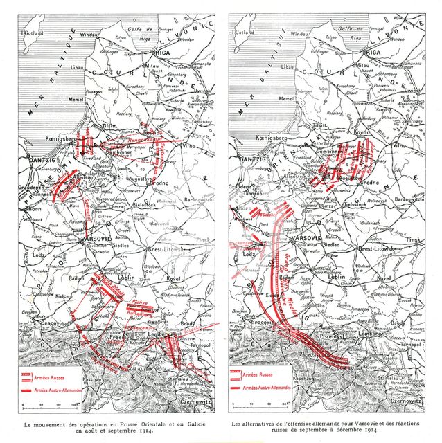 ''Les operations du front oriental', 1914. Creator: Unknown.