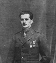 Les avions; adjudant Bloch: 5 drachen detruits 1916. Creator: Unknown