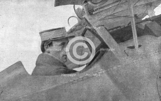 'Les avions; Marechal des logis Vialet: 5 avions ennemis', 1916. Creator: Unknown.