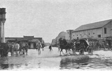 'Les abords de Tripoli par un gros temps; Le Nord-Est Africain 1914. Creator: Unknown