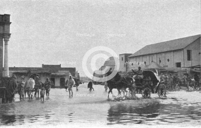 ''Les abords de Tripoli par un gros temps; Le Nord-Est Africain', 1914. Creator: Unknown.