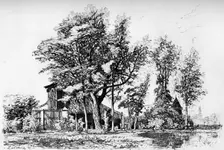 Les Acacias c1850-1895 (1924). Artist: Maxime Lalanne