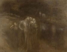 Les âges de la vie : les jeunes mères, between 1897 and 1900. Creator: Eugene Carriere