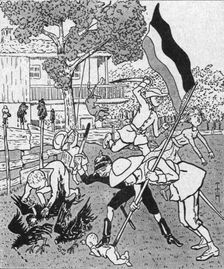 Les allemands peints par eux-memes et par les neutres; "les enfants du commandant..., 1916. Creator: Unknown