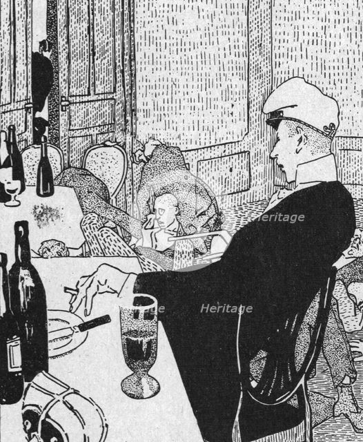 'Les allemands peints par eux-memes et par les neutres; "Voila tout mon futur..., 1916. Creator: Unknown.