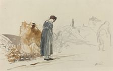 Les Allemands sont partis, c. 1914/1919. Creator: Jean Louis Forain