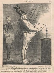 Les alliés s'appretent a pousser les opérations ..., 19th century. Creator: Honore Daumier