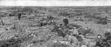 'Les Americains dans le Saillant de Saint-Mihiel; Jour de victoire; infanterie americaine..., 1918. Creator: Unknown