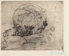 Les Amours Conduisant le Monde, 1881. Creator: Auguste Rodin