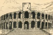 Les Arenes - The Arena c1920s. Creator: E Laget