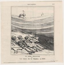 Les arènes législatives, 1870. Creator: Honore Daumier