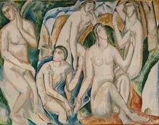 Les baigneuses, c1908. Creator: Andre Derain