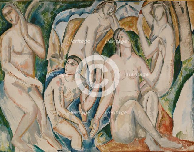 Les baigneuses, c1908.  Creator: Andre Derain.