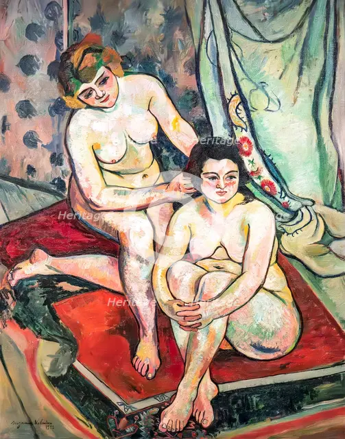 Les Baigneuses (The bathers), 1923. Creator: Valadon, Suzanne (1865-1938).