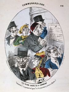 Les Beaux Jours de la Commune 1871. Artist: Anon