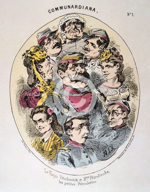'Les Beaux Jours de la Commune', 1871. Artist: Anon