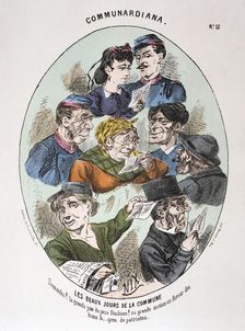 Les Beaux Jours de la Commune 1871. Artist: Anon