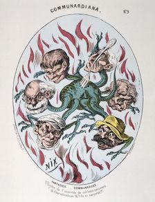 Les Beaux Jours de la Commune 1871. Artist: Anon