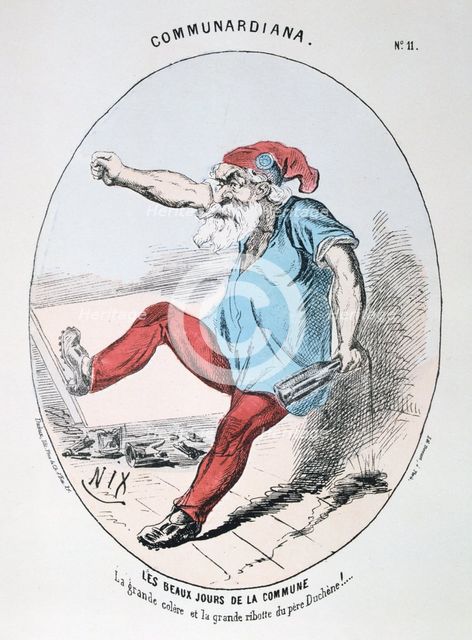 'Les Beaux Jours de la Commune', 1871. Artist: Anon