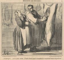 Les bourgeois ..., 19th century. Creator: Honore Daumier