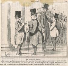 Les Boursicotières. Me trouvez-vous bien ..., 19th century. Creator: Honore Daumier