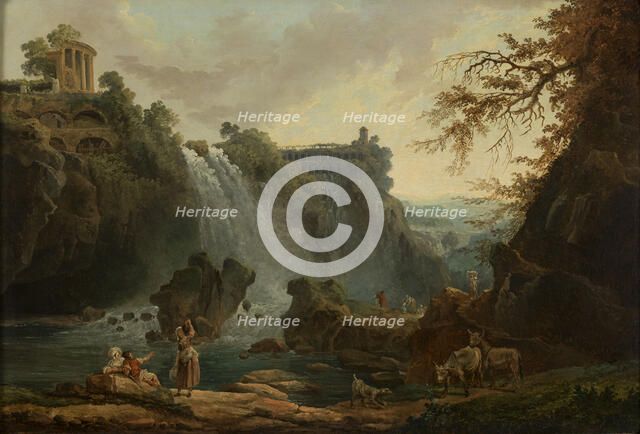 Les Cascatelles de Tivoli, 1776. Creator: Hubert Robert.