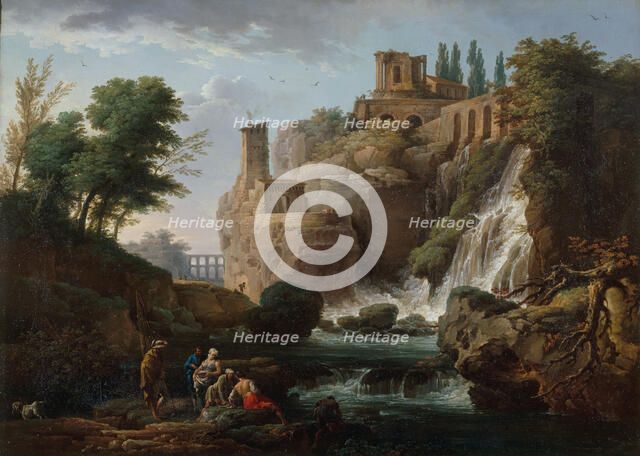 Les Cascatelles de Tivoli, between 1740 and 1748. Creator: Claude-Joseph Vernet.