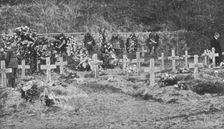 Les Cendres de Miss Cavell; Le "Cimetiere des Fusilles" a Bruxelles, ou reposait Miss Cavell 1919 Creator: Unknown